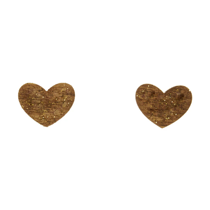 Heart Stud Earrings